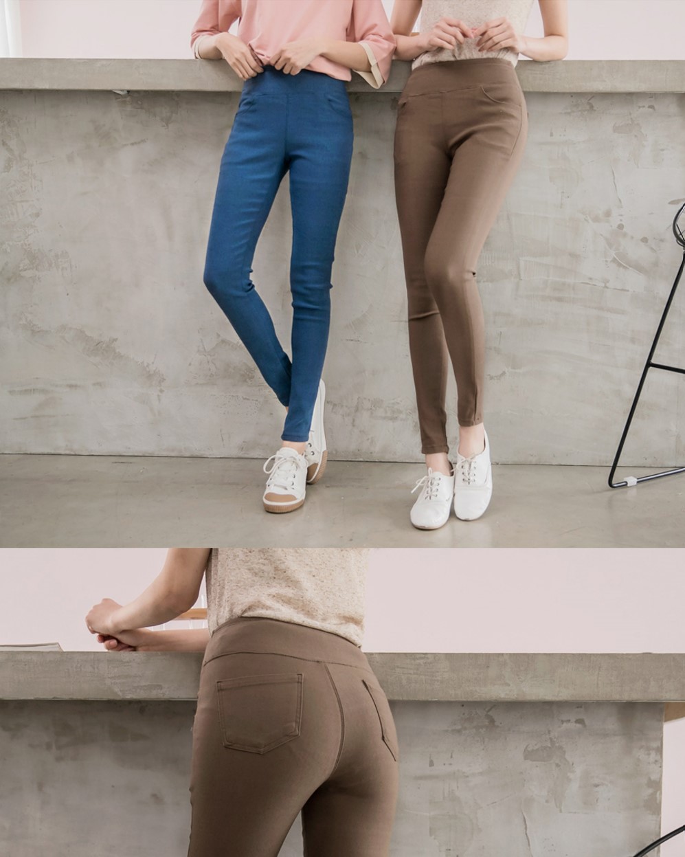 Weekend X Ob Design Women Casual Slimming Fit Elastic Waist Long ...