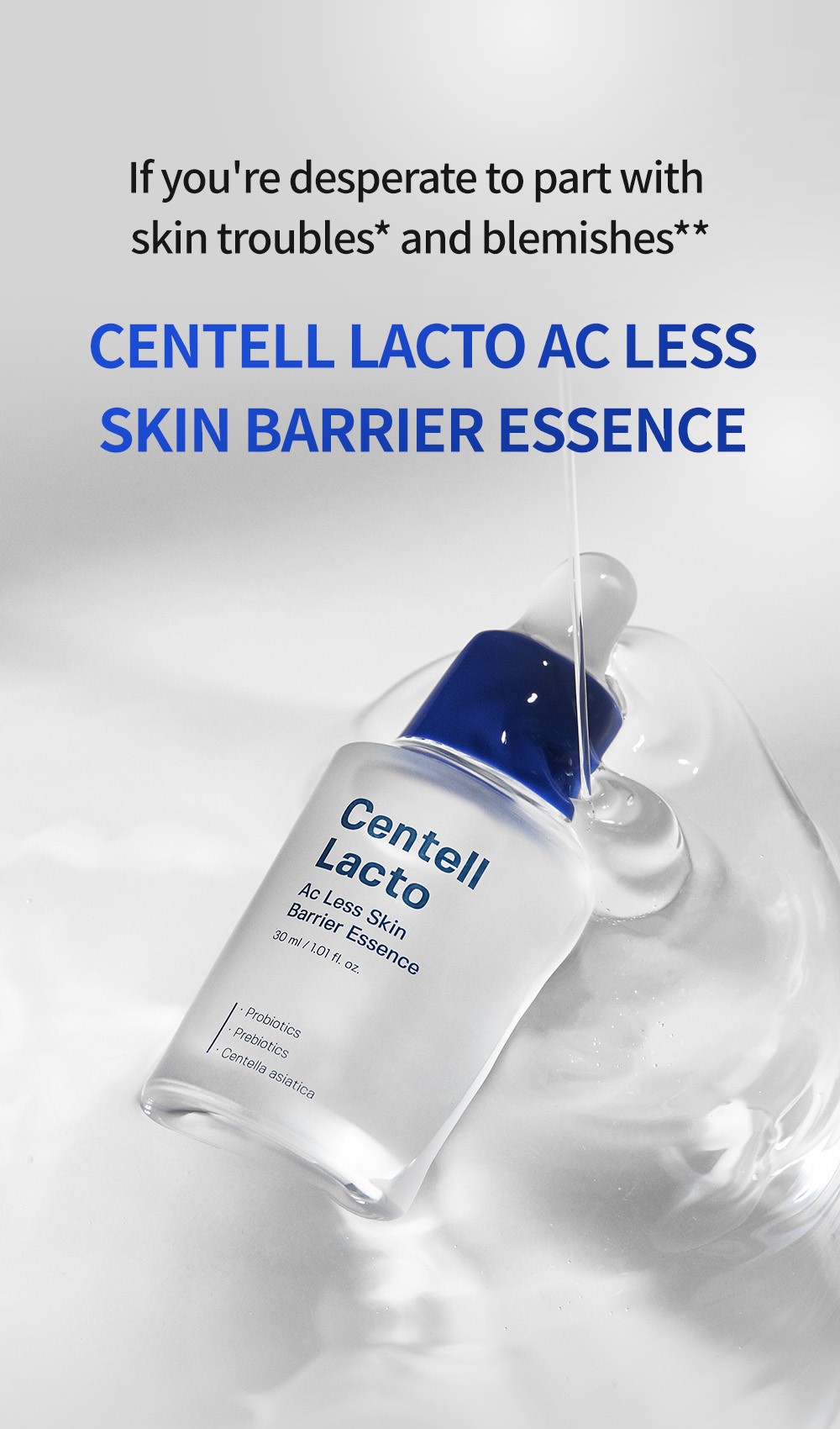 [SUNGBOON EDITOR] Centell Lacto AC less Skin Barrier Essence | Shopee ...
