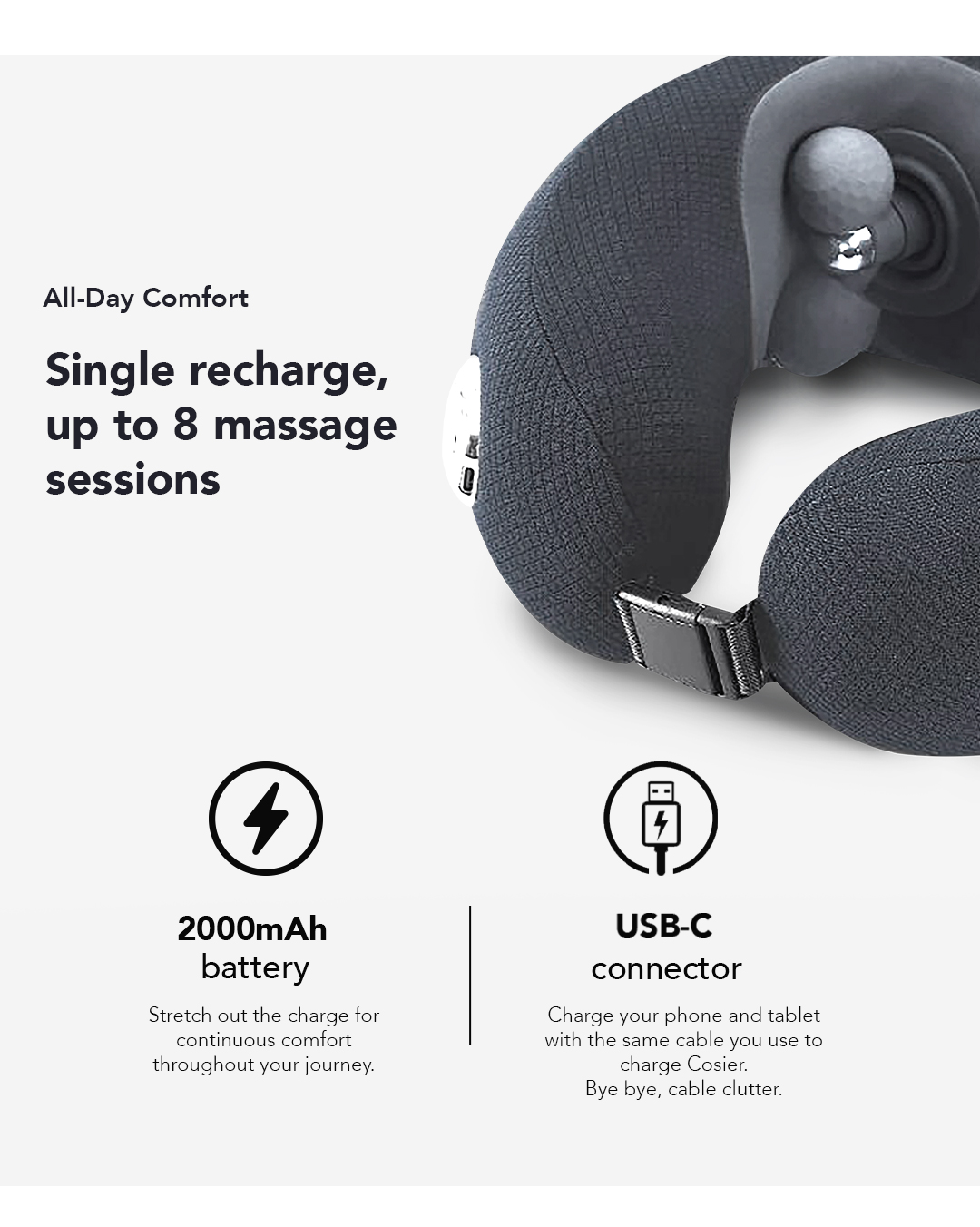 OGAWA Cosier - Travel Massage Pillow | Shopee Singapore