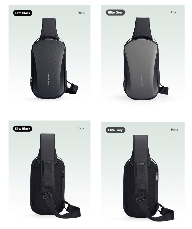 MARK RYDEN Crossbody Hard Shell Sling Chest Bag | Shopee Singapore