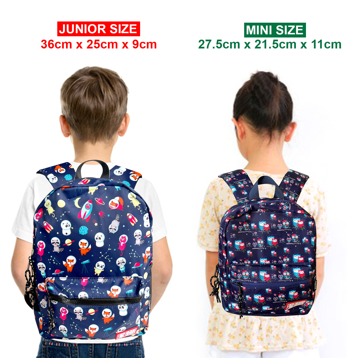 PUNKSTAR Junior Size Preschool Backpack Kindergarten Little Kid Toddler