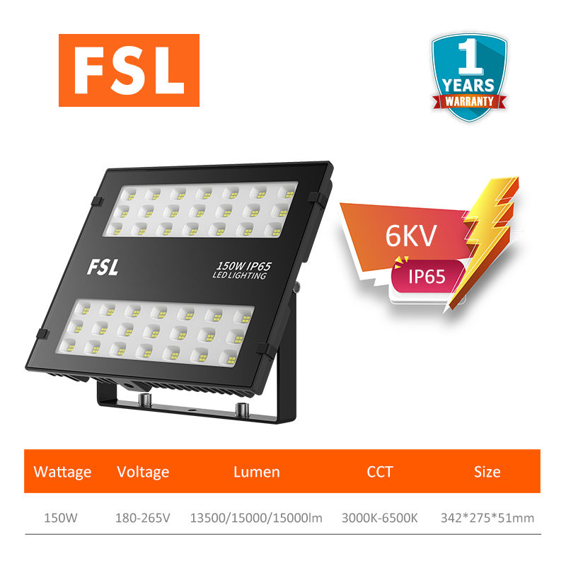 FSL Brand LED Floodlight 220V 10W 20W 30W 50W 100W 150W 200W Spotlight ...