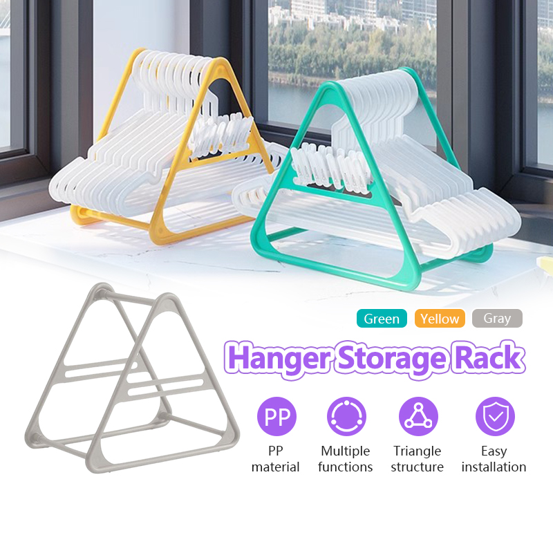 Practical Creative Plastic Clothes Hanger Storage/Hanger Clothes Clip ...