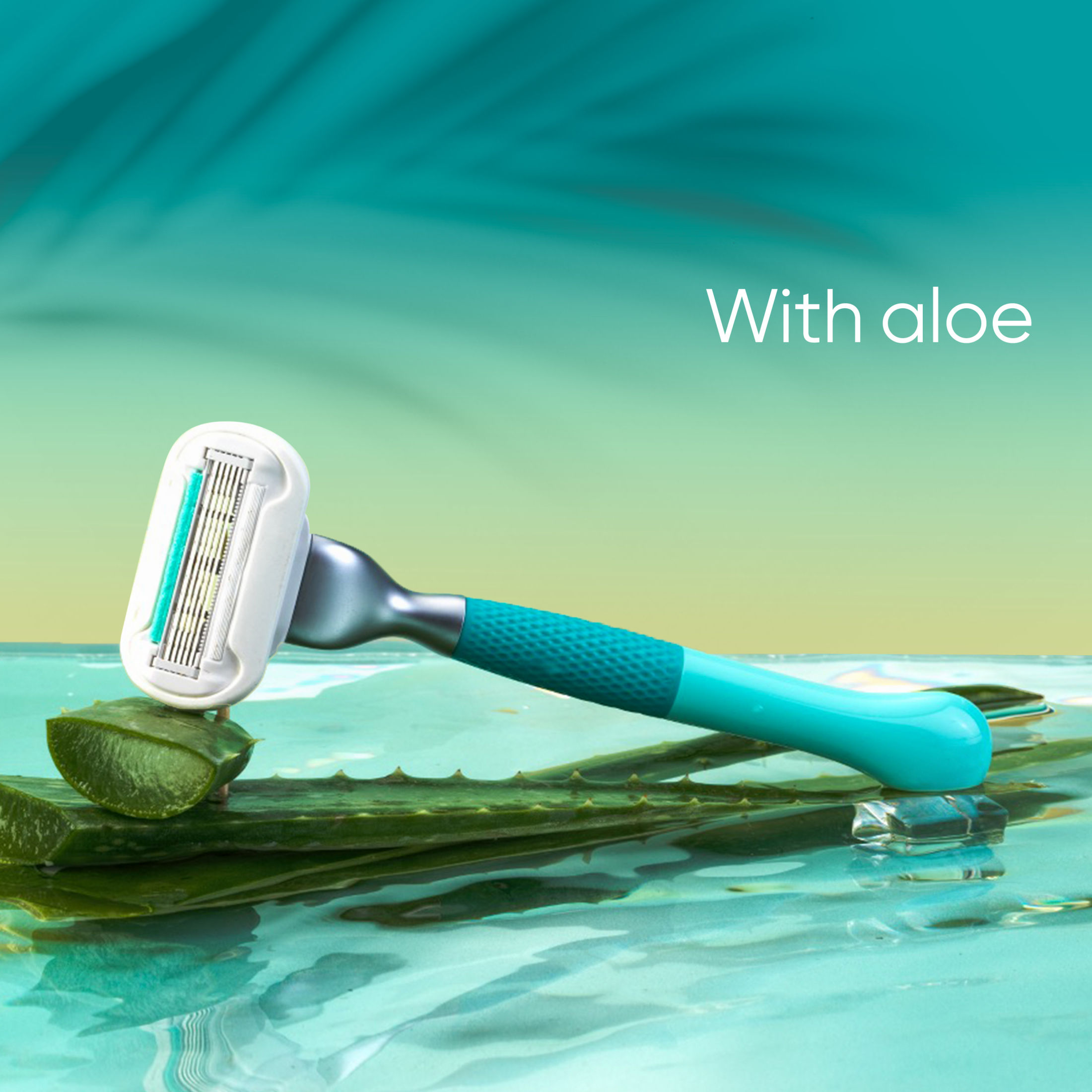 Gillette Venus Miami Sunrise Deluxe Smooth Sensitive, 1 Premium razor ...