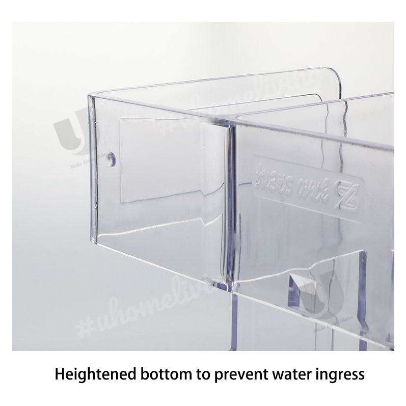 [Local Seller] Stackable Bag Storage Box Transparent Divider Handbag ...