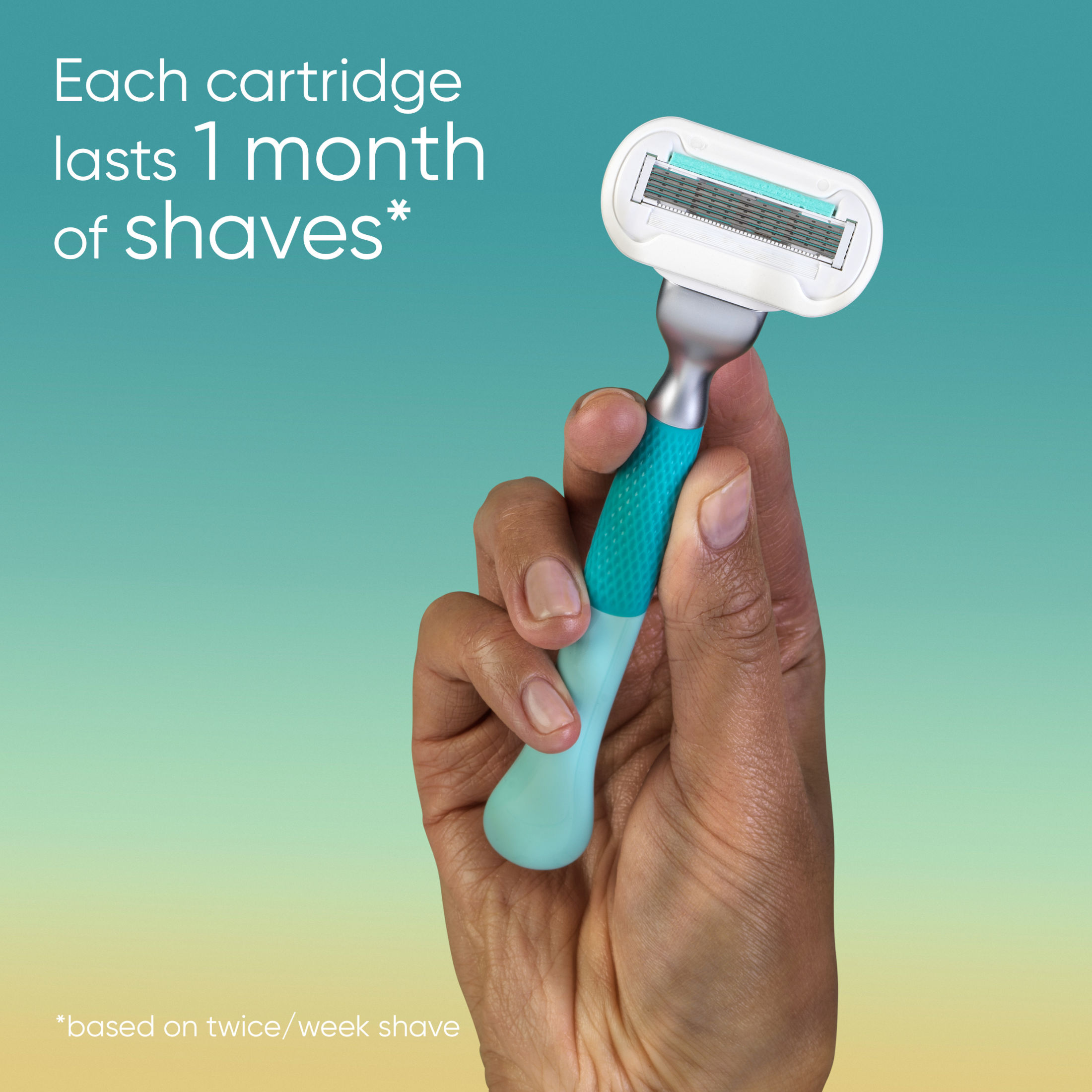 Gillette Venus Miami Sunrise Deluxe Smooth Sensitive, 1 Premium razor ...