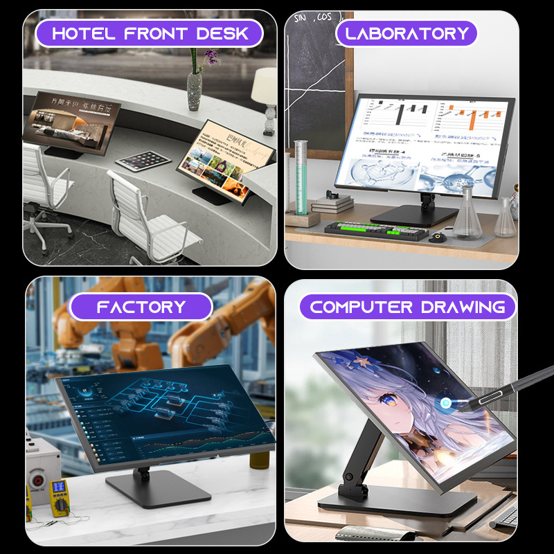 SG丨Monitor Stand Punch-Free Touch Display Monitor Mount 75*75 100*100 ...