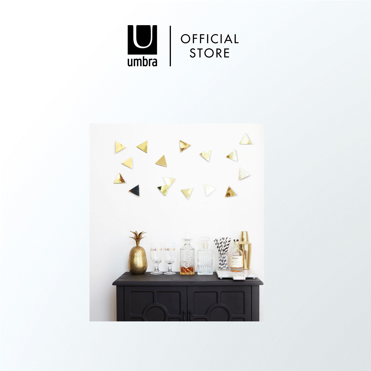 Umbra Confetti Triangles 16pcs | Shopee Singapore