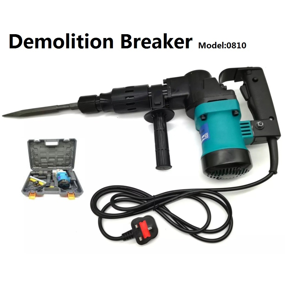 Demolition Breaker Electric Pick Chisel Cut Concrete Broken Wall ...