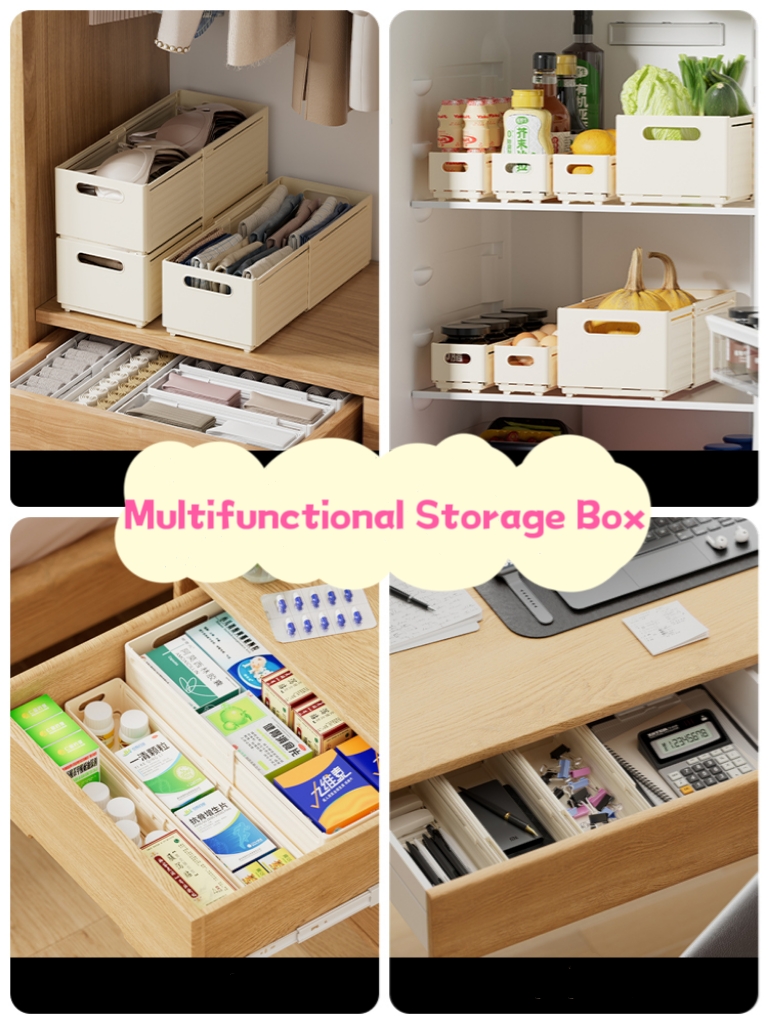 🚚Local Seller🚚Retractable and Adjustable Drawer Storage Box/Space ...