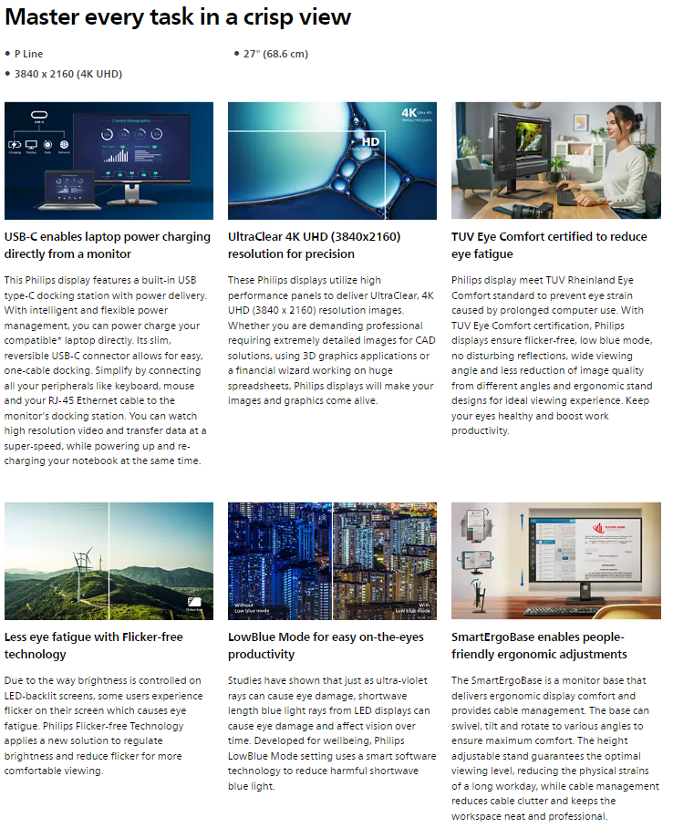 FUWELL- Philips 279P1 27