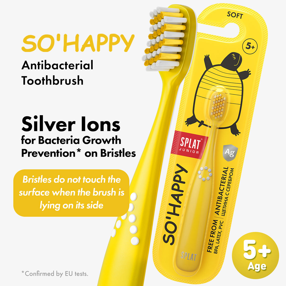 SPLAT Junior Series Toothbrush, Soft (Ages 5+) | Shopee Singapore
