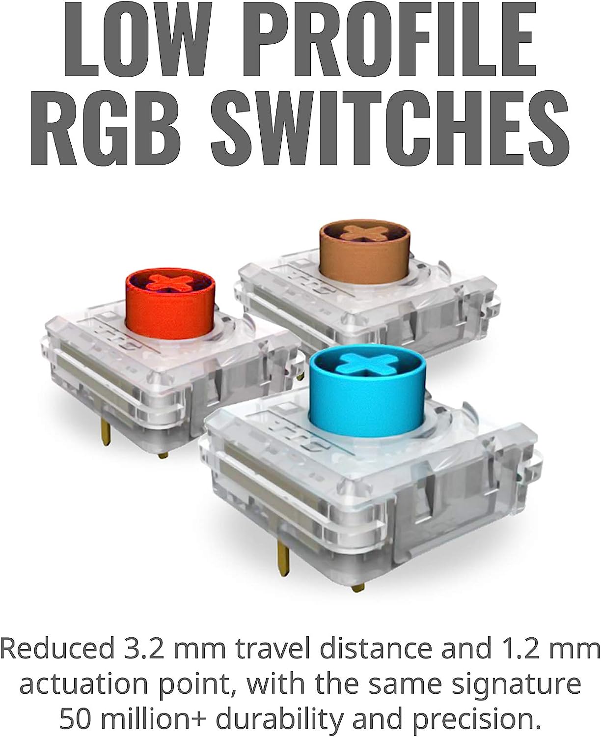 COOLER MASTER SK620 RED SWITCH / BLUE SWITCH RGB 60% MECHANICAL LP ...