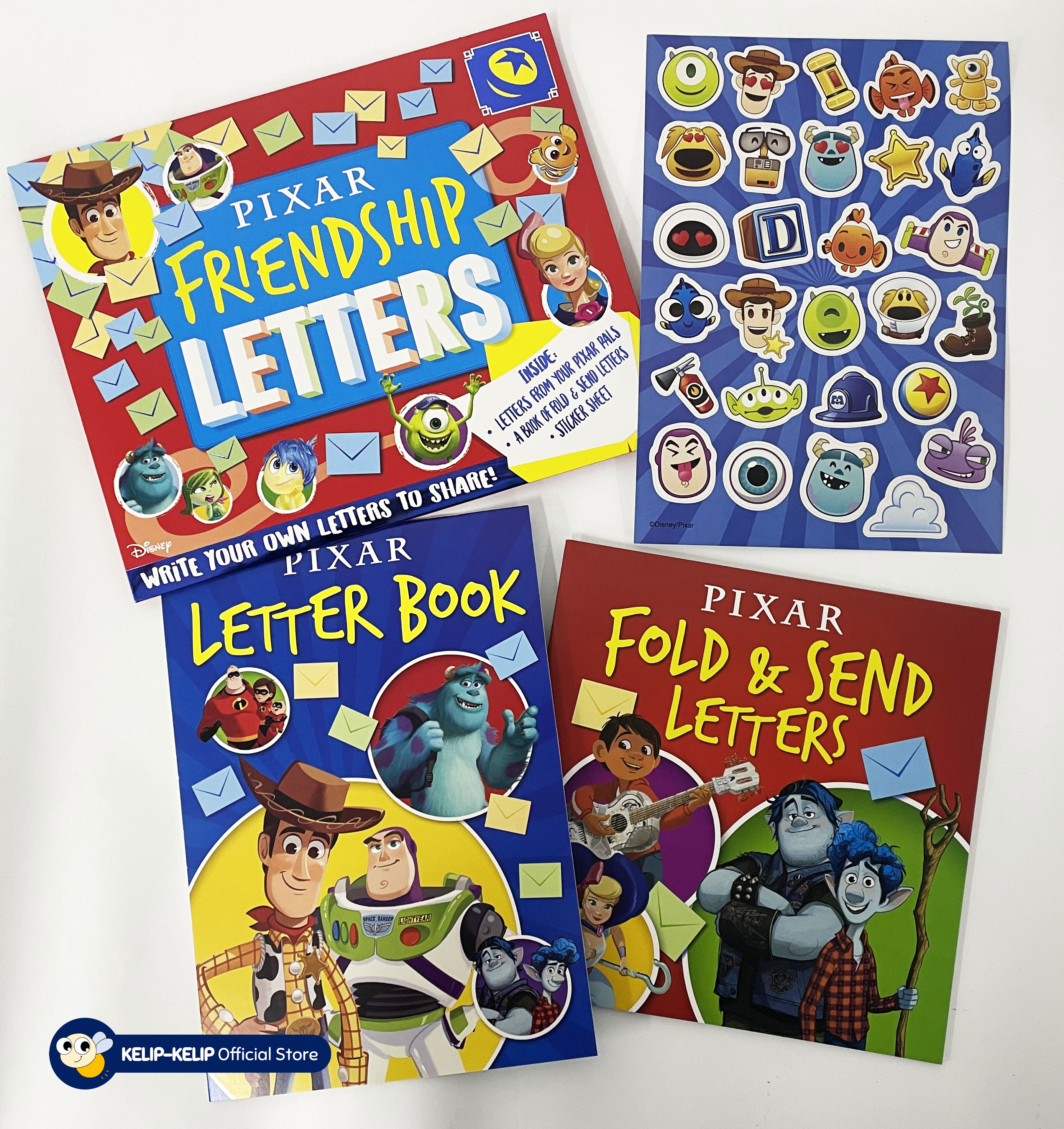 Disney Pixar Friendship Book With Letters From Pixar Pals Emoji ...