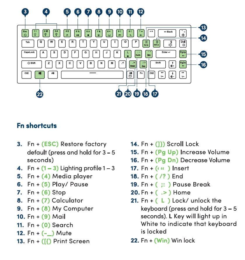 Prolink GK-6002MS Hot-swappable Gaming Mechanical Keyboard (Outemu ...