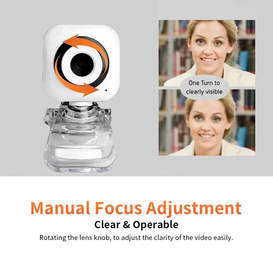 Portable HD Webcam /Video Conference Camera For Notebook and PC With ...