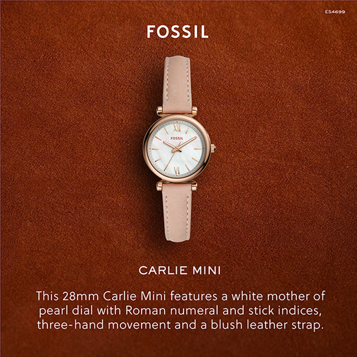 Fossil Carlie Mini Watch ES4699 | Shopee Singapore