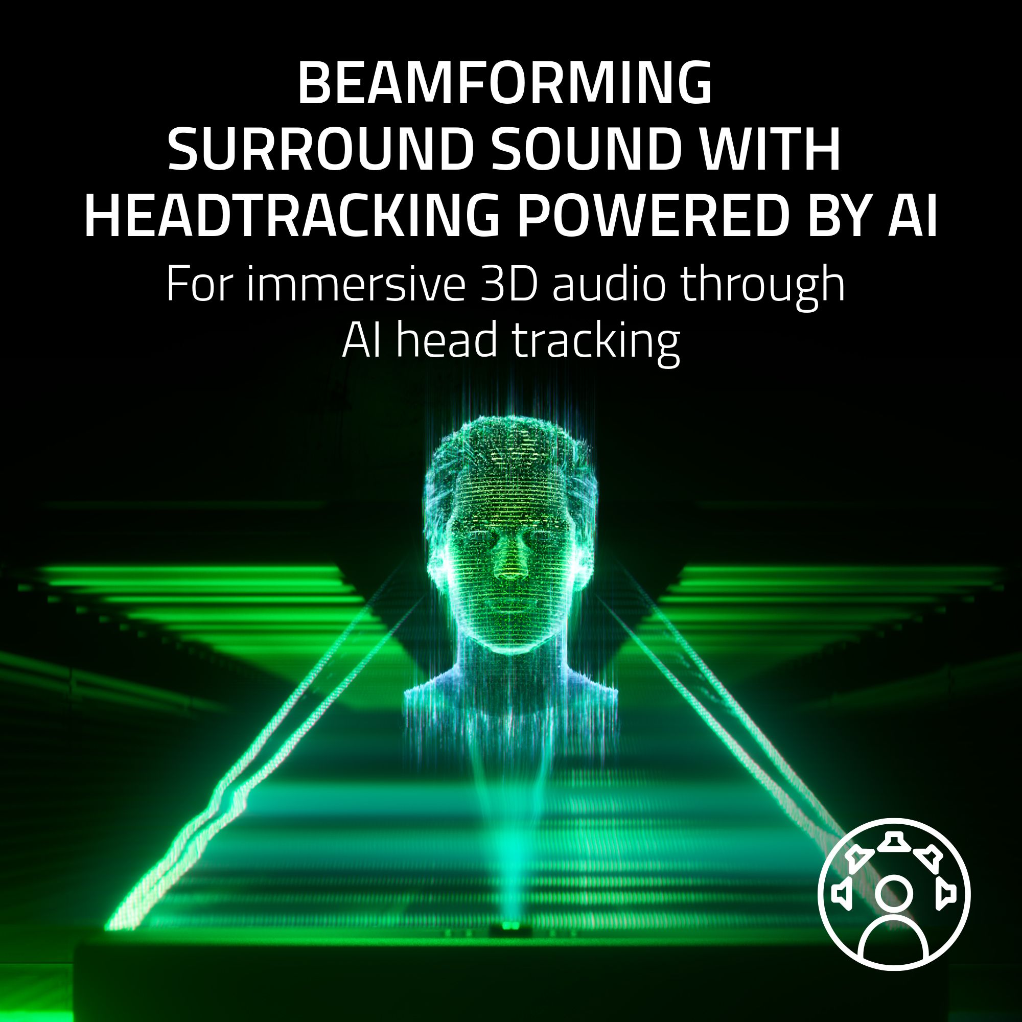 Razer Leviathan V2 Pro - AI-Powered Beamforming PC Gaming Soundbar with ...