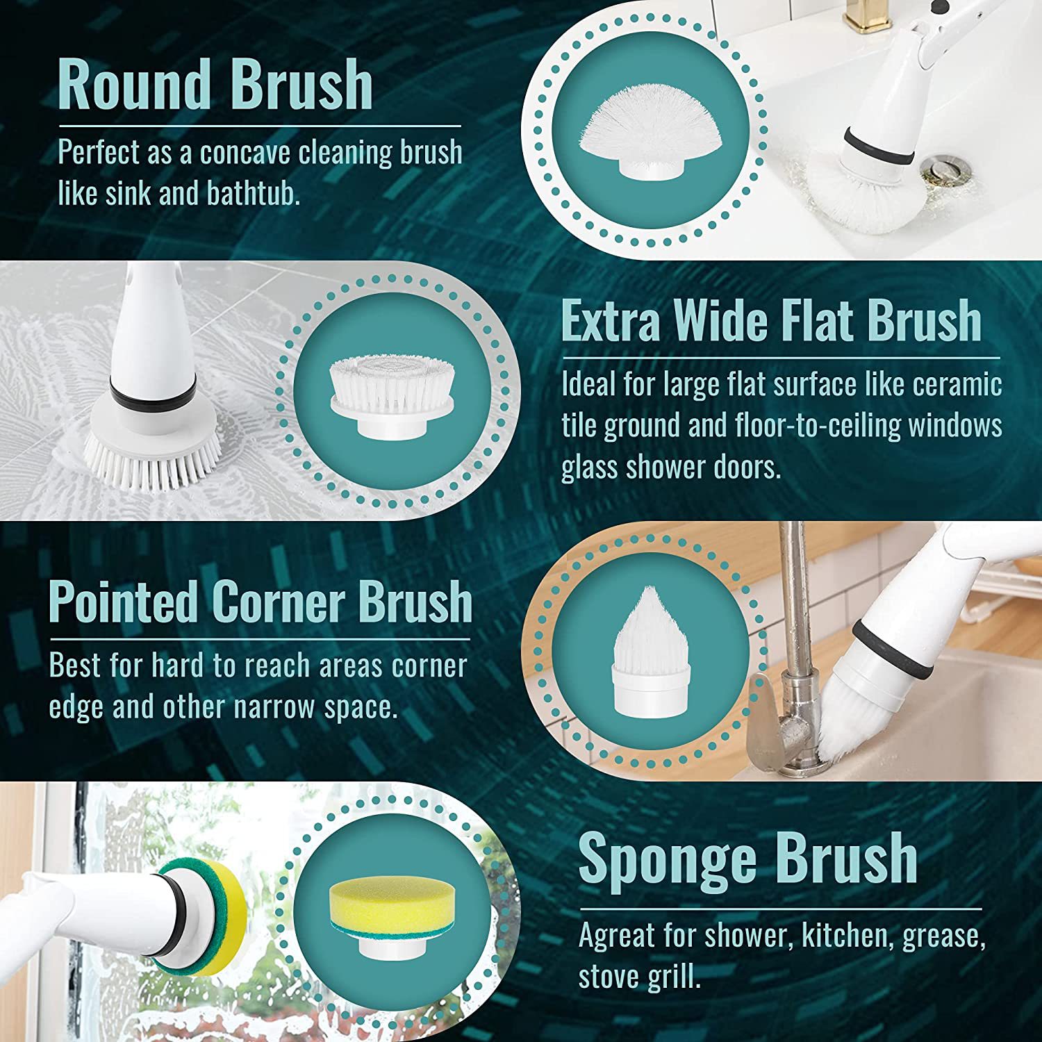 《SG STOCK》Electric rechargeable wireless window cleaner floor wall ...