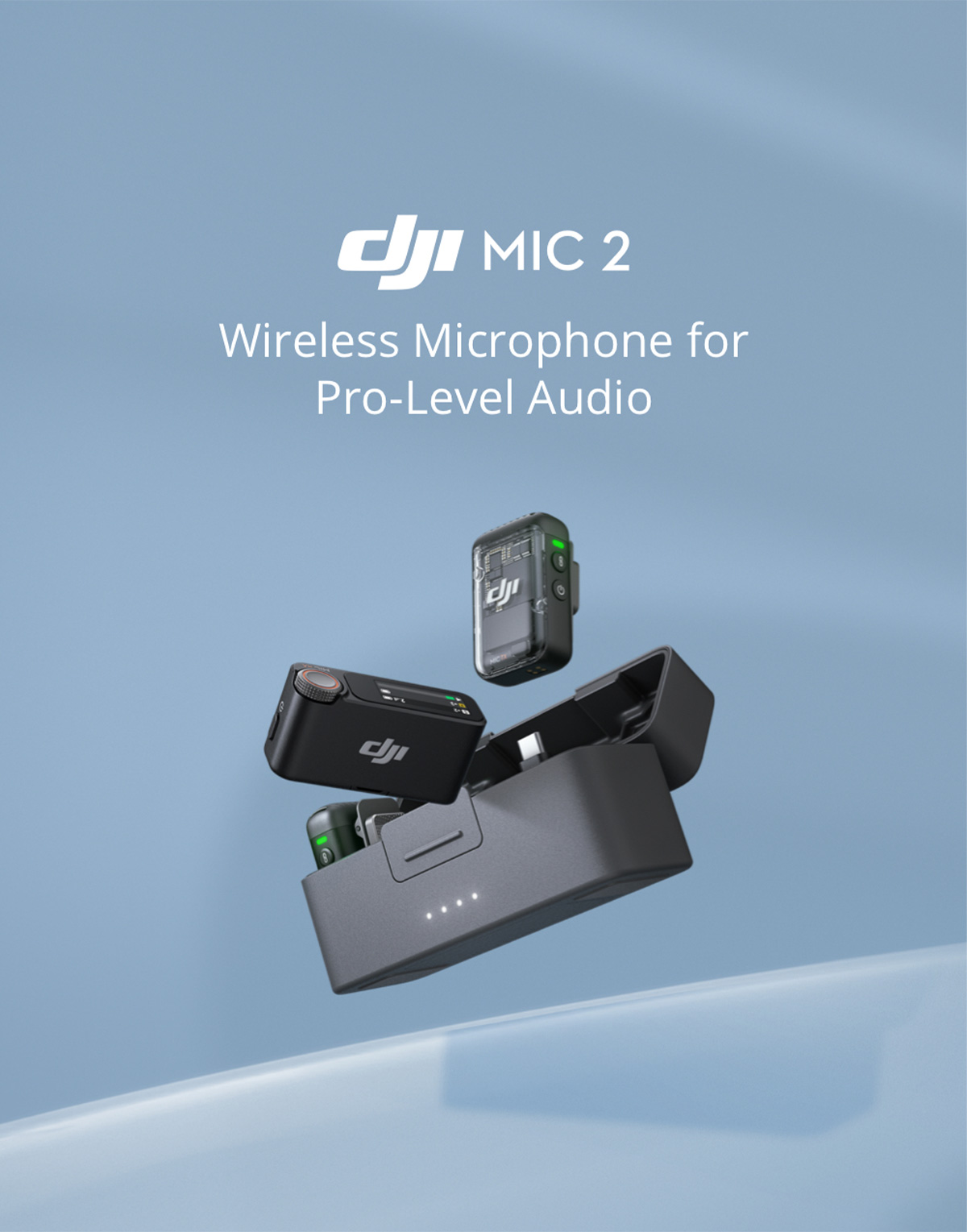DJI Mic 2 - Wireless Microphone | High-Quality Audio