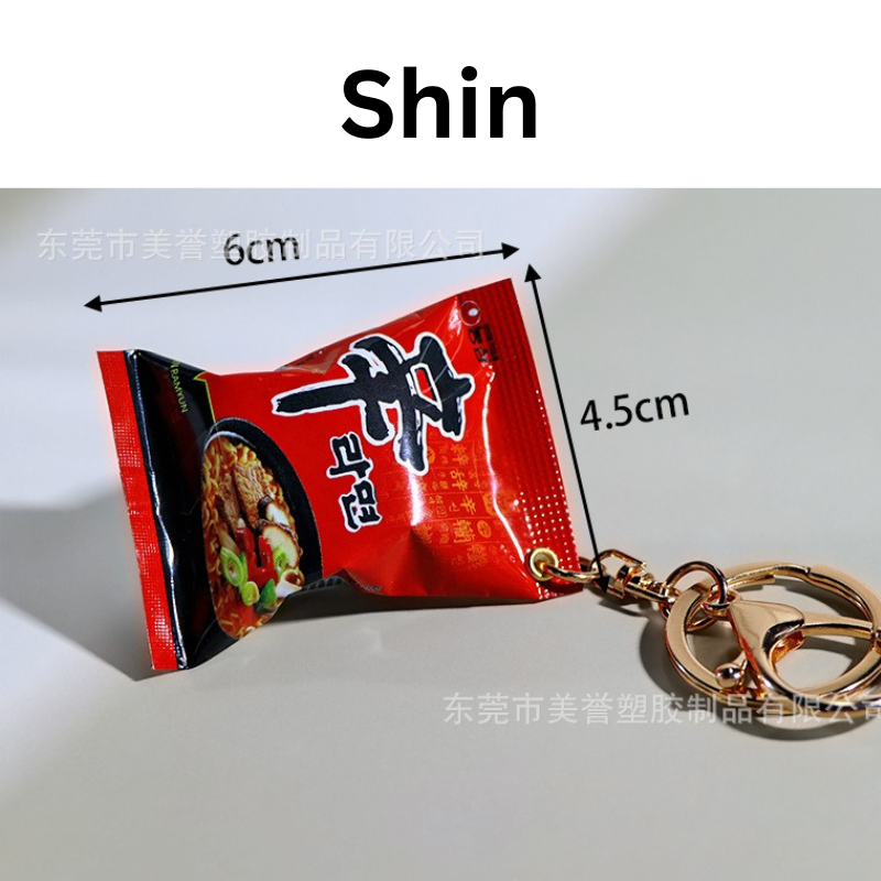 Korean Ramyun Keychain/ Ramen Keychain/ Cute Keychain | Shopee Singapore