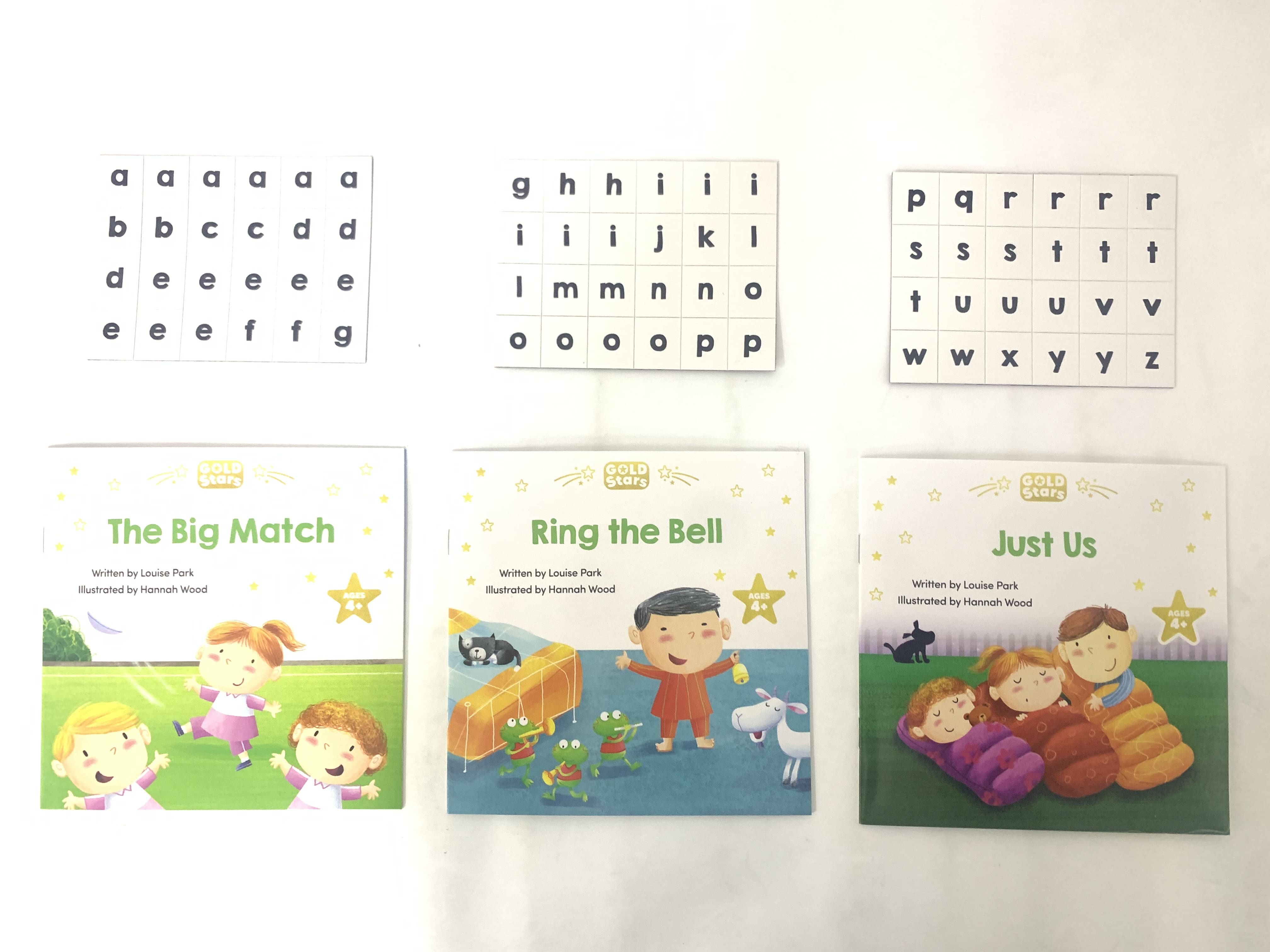 Gold Stars Reading Book & Kit with Sight Words Flashcards & Magnetic ...