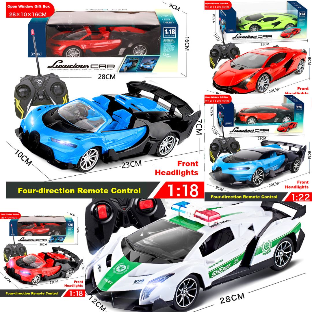 Remote Control Racing Car Toy Car Set Shopee Singapore