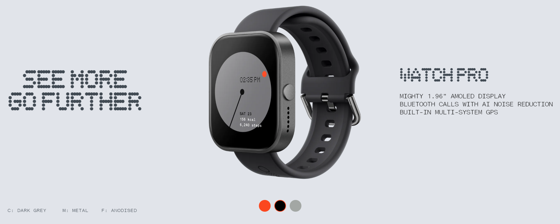 [+Free strap] CMF by Nothing Watch pro -1 year official Sg Warranty ...