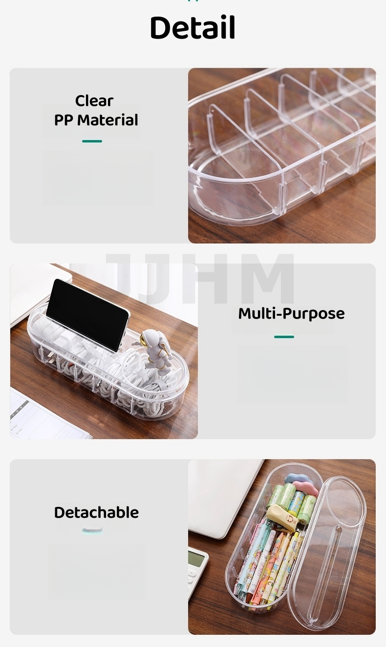 SG IN STOCK Stackable Usb Cable Management Box Mobile Phone Holder ...
