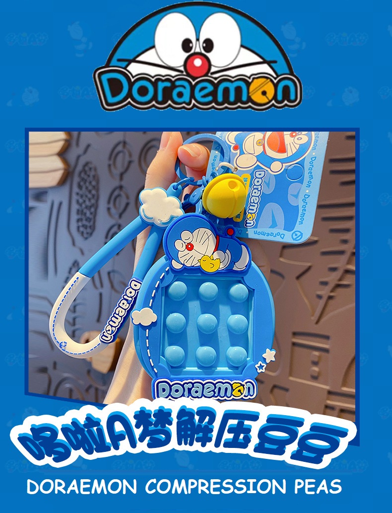[SG Stock] Doraemon Keychain Projector Calculator Destress Cute ...