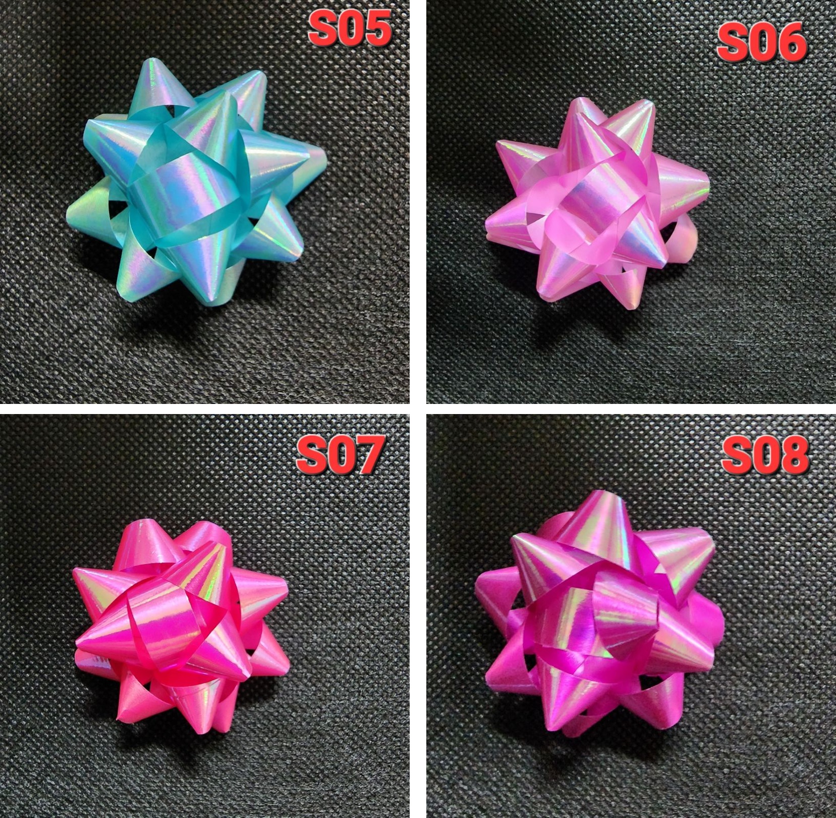 [RBN 08] Small/ Big Gift Ribbon | Bow Ribbon | Star Ribbon | Star Bow ...