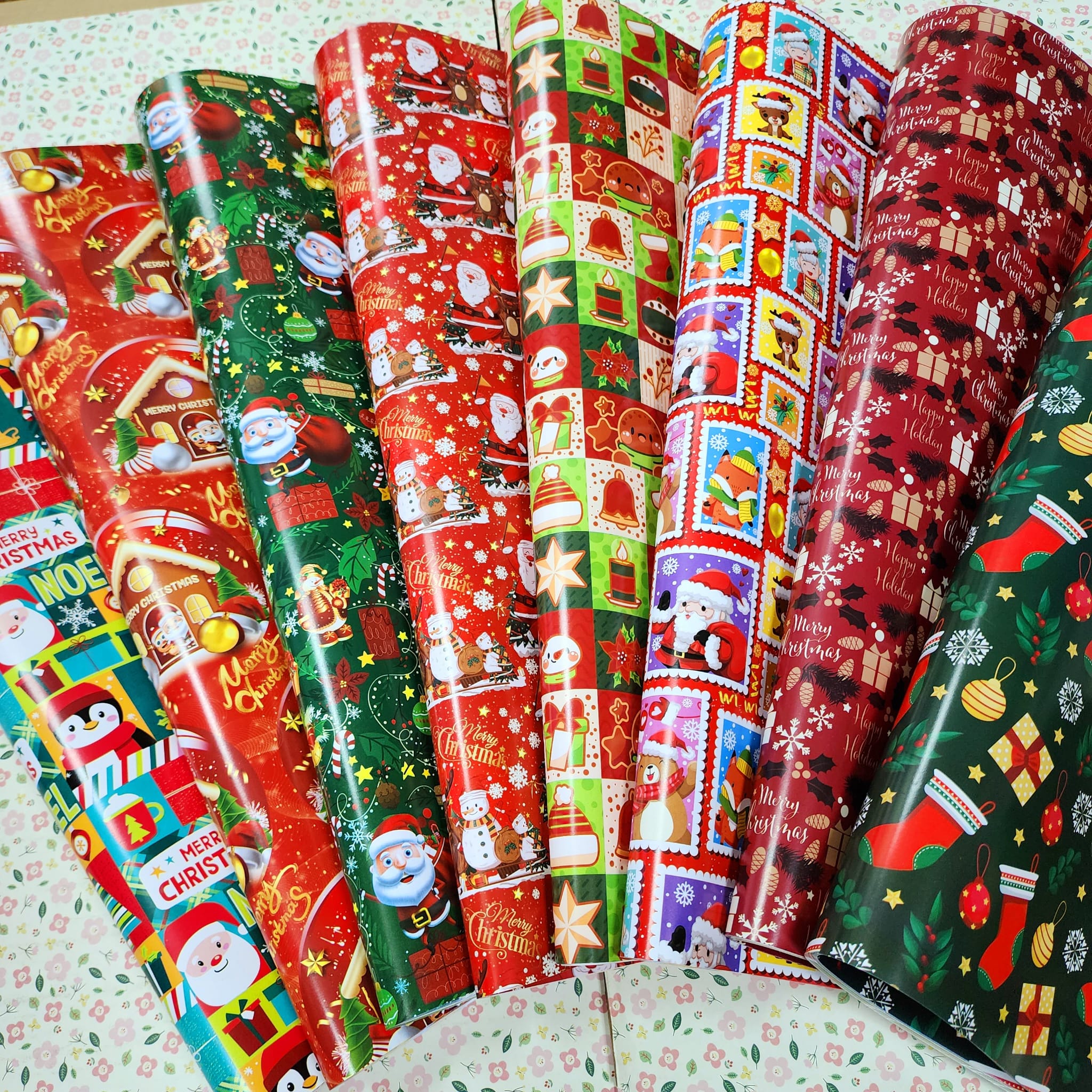[5 Sheets Bundle] [WRP 20] Wrapping Paper | Gift Wrapper | Christmas ...