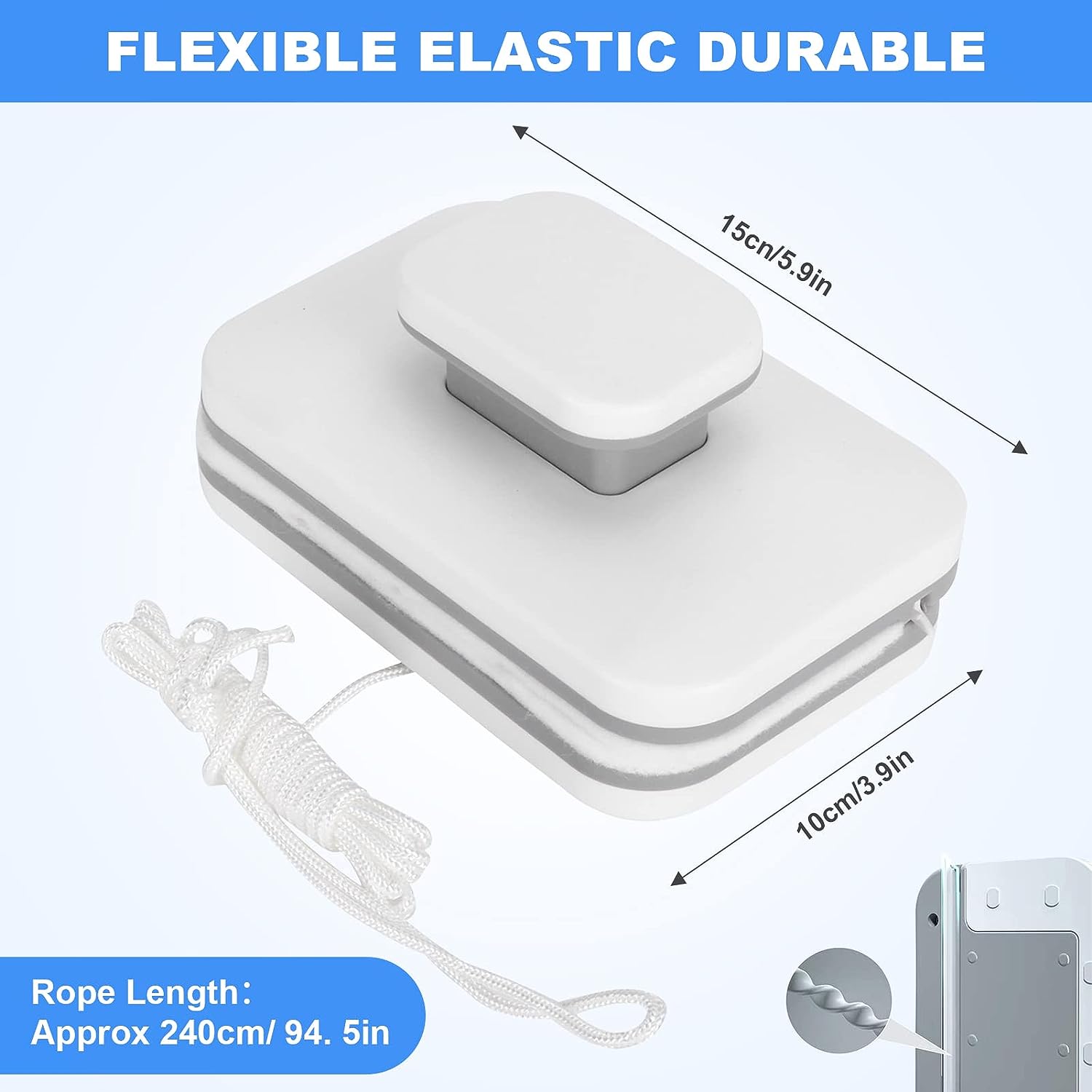 Magnetic Window Cleaner | Magnetic Glass Wiper | Double Sided | Glass ...