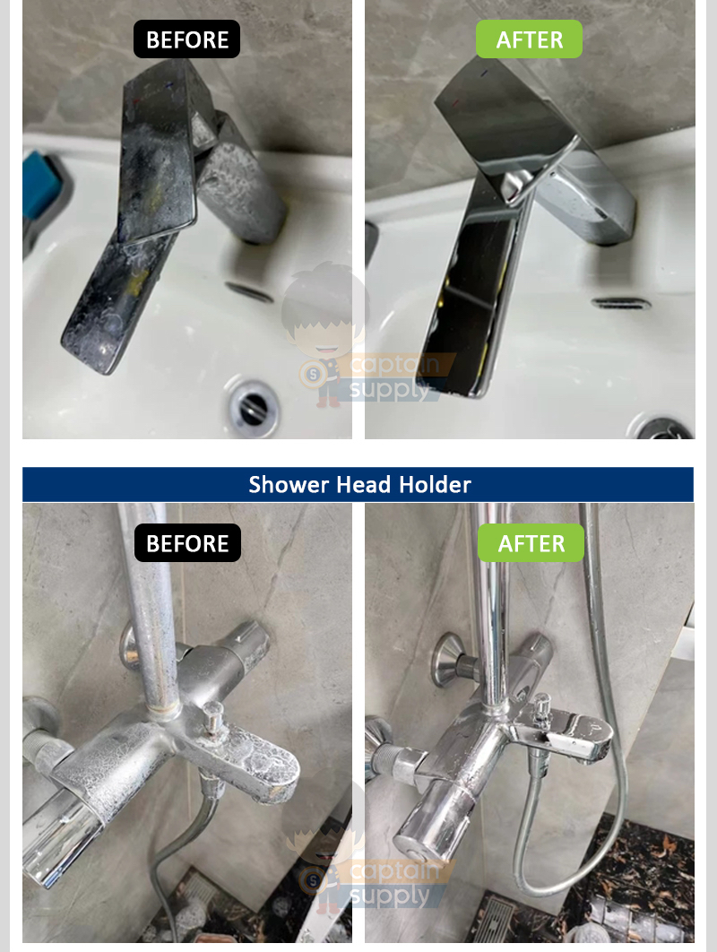 Bathroom Multi-Purpose Shower Screen Cleaning Cleaner Wet Wipe Wipes ...