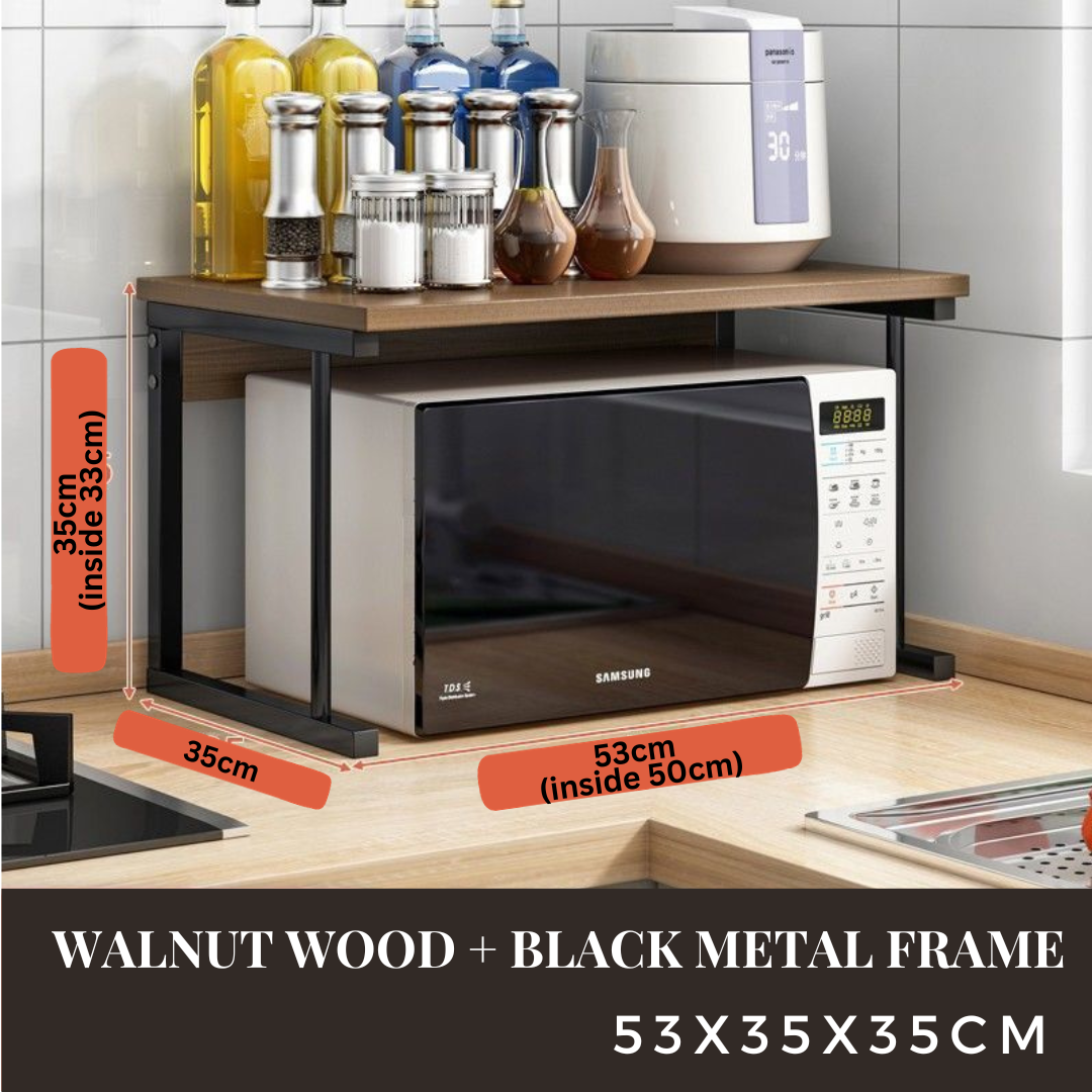 Nordic Design Microwave Oven Rack Shelf For Kitchen Organization ...