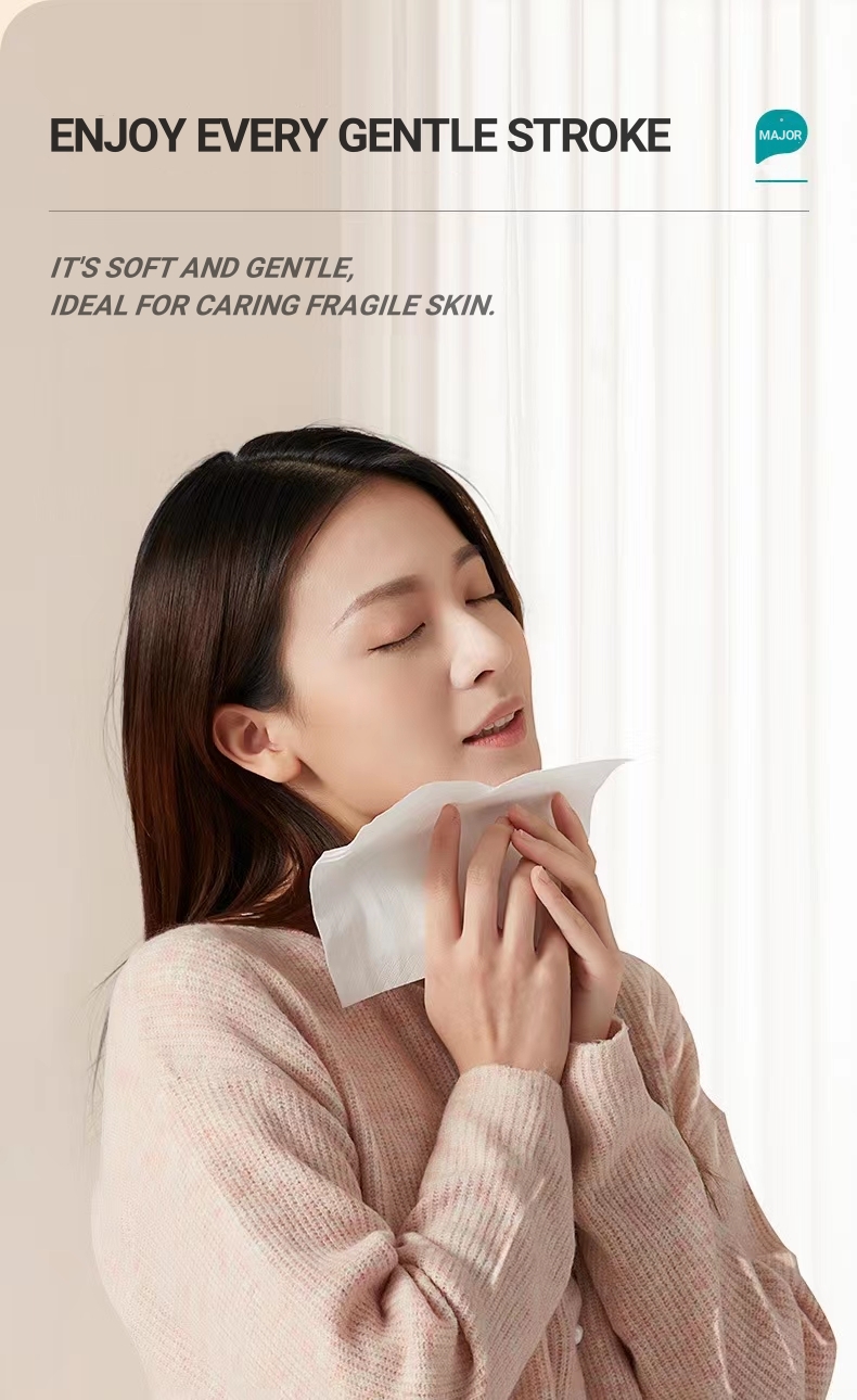 Pinse &OMAH Facial Tissue 90Sheets 12Packs 4Ply Ultra Soft Disposable ...