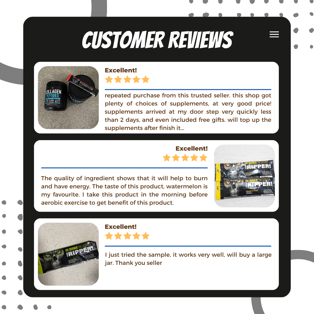 [1 serving] JNX Sports, The Curse! Pre Workout - The Ripper! Fat Burner ...