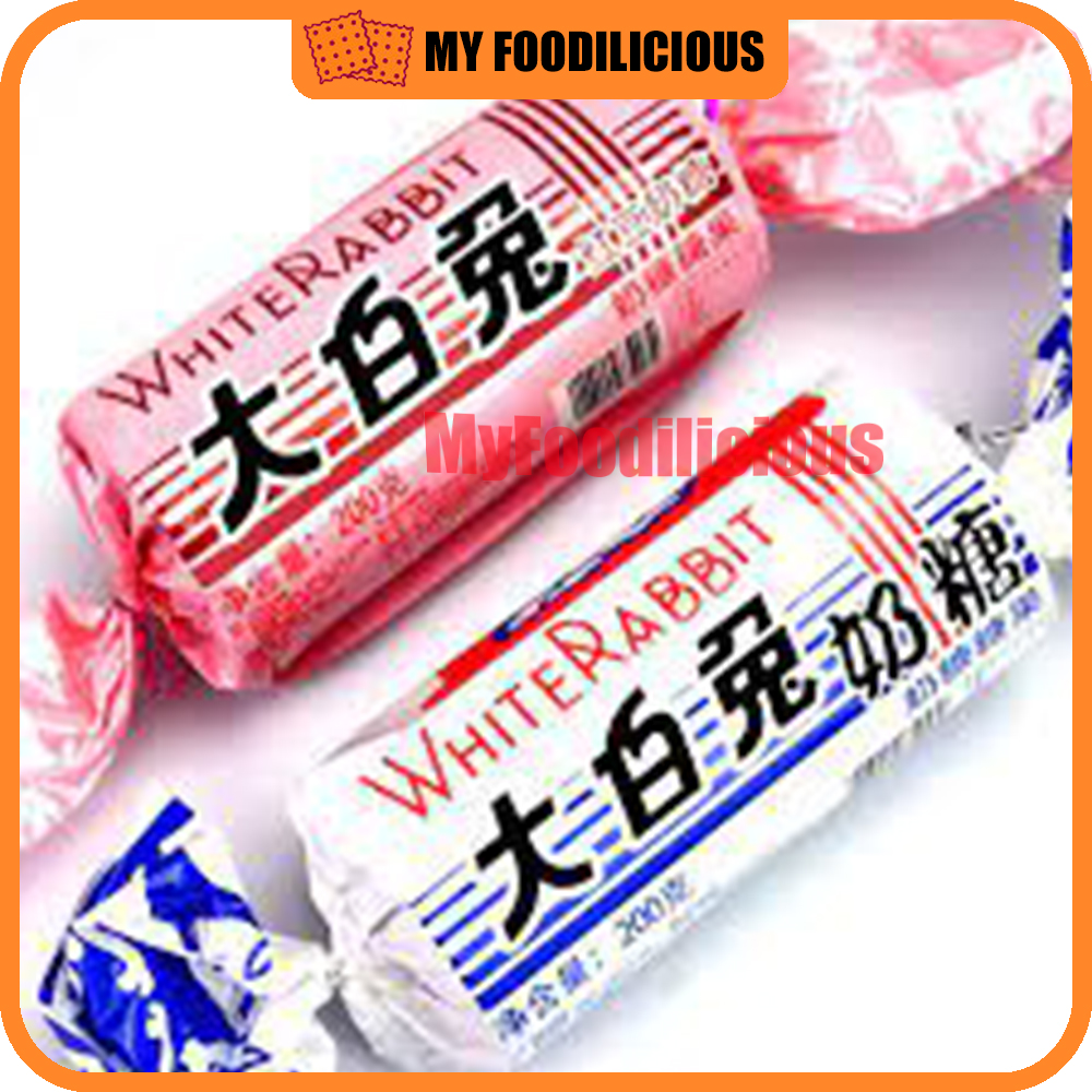 SuperBig White Rabbit Creamy Candy Original/ Red Bean 200g CNY Gift ...