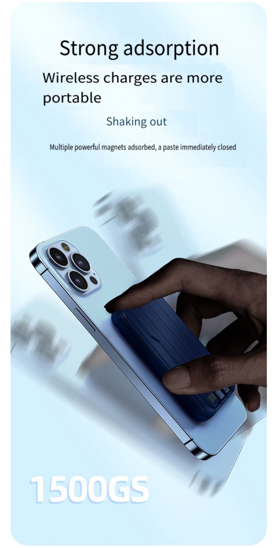 SG STOCK】New Magnetic Wireless Power Bank Battery Pack