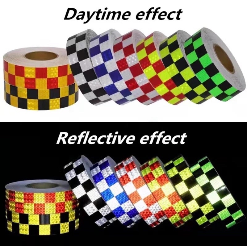 Safety Reflective diamond stickers, safety sticker, night reflective ...