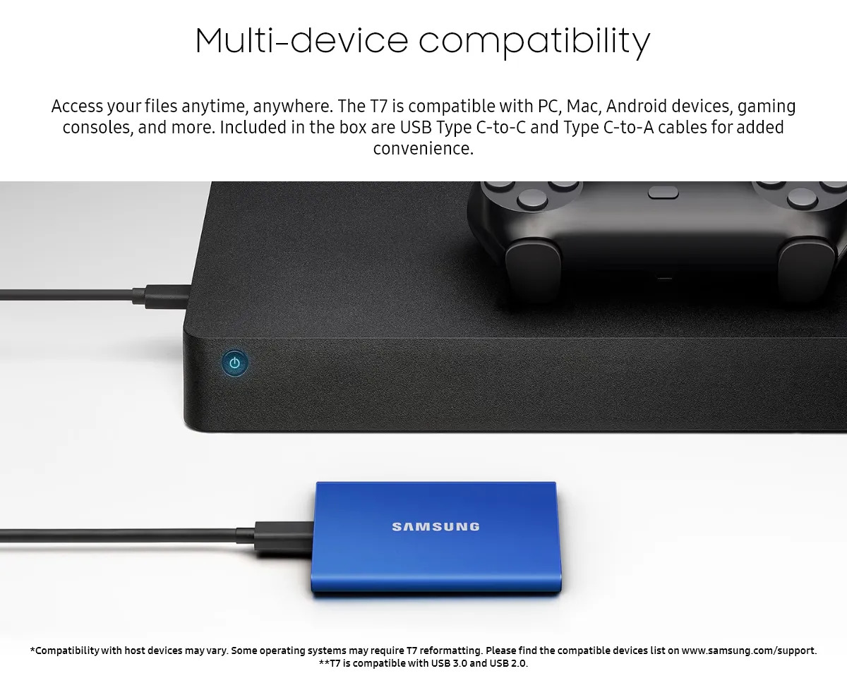 Samsung Portable SSD T7 [Shopee Top Seller] | Shopee Singapore