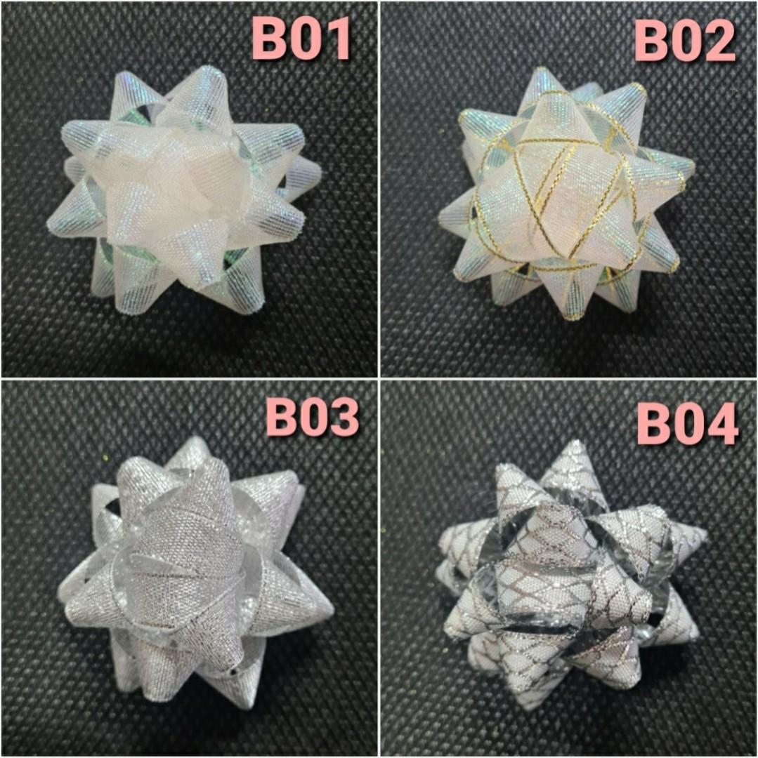 [RBN 11] Big Gift Ribbon | Bow Ribbon | Star Ribbon | Star Bow Ribbon ...