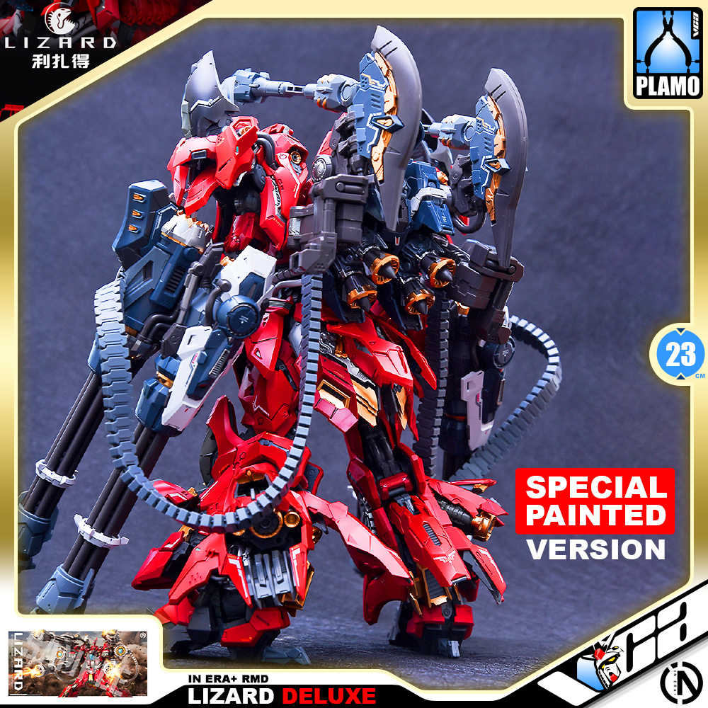 ⭐️ INFINITE DIMENSION IN ERA RMD LIZARD 利扎得 DELUXE MASTER GRADE MG ZEON ...