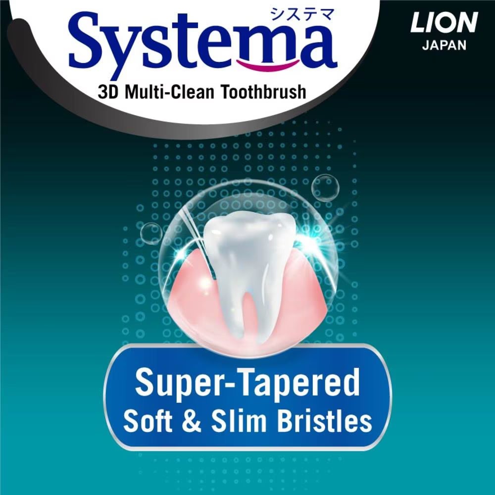 Systema 3D Multi Clean Toothbrush Soft | Systema Super Thin 3mm ...