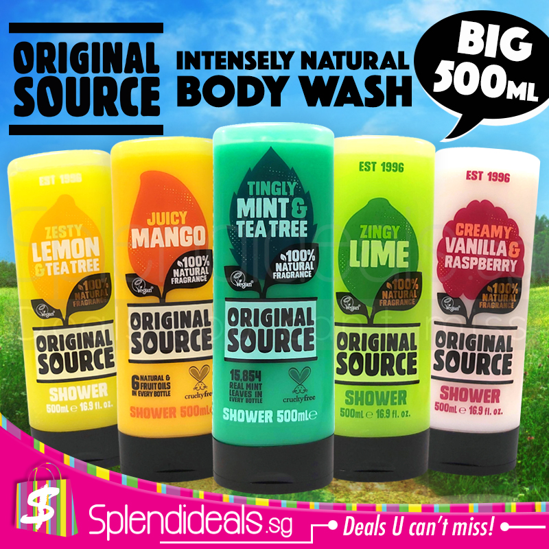 (OFFER 500ML Choose Any Mix) ORIGINAL SOURCE BODY WASH SHOWER GEL