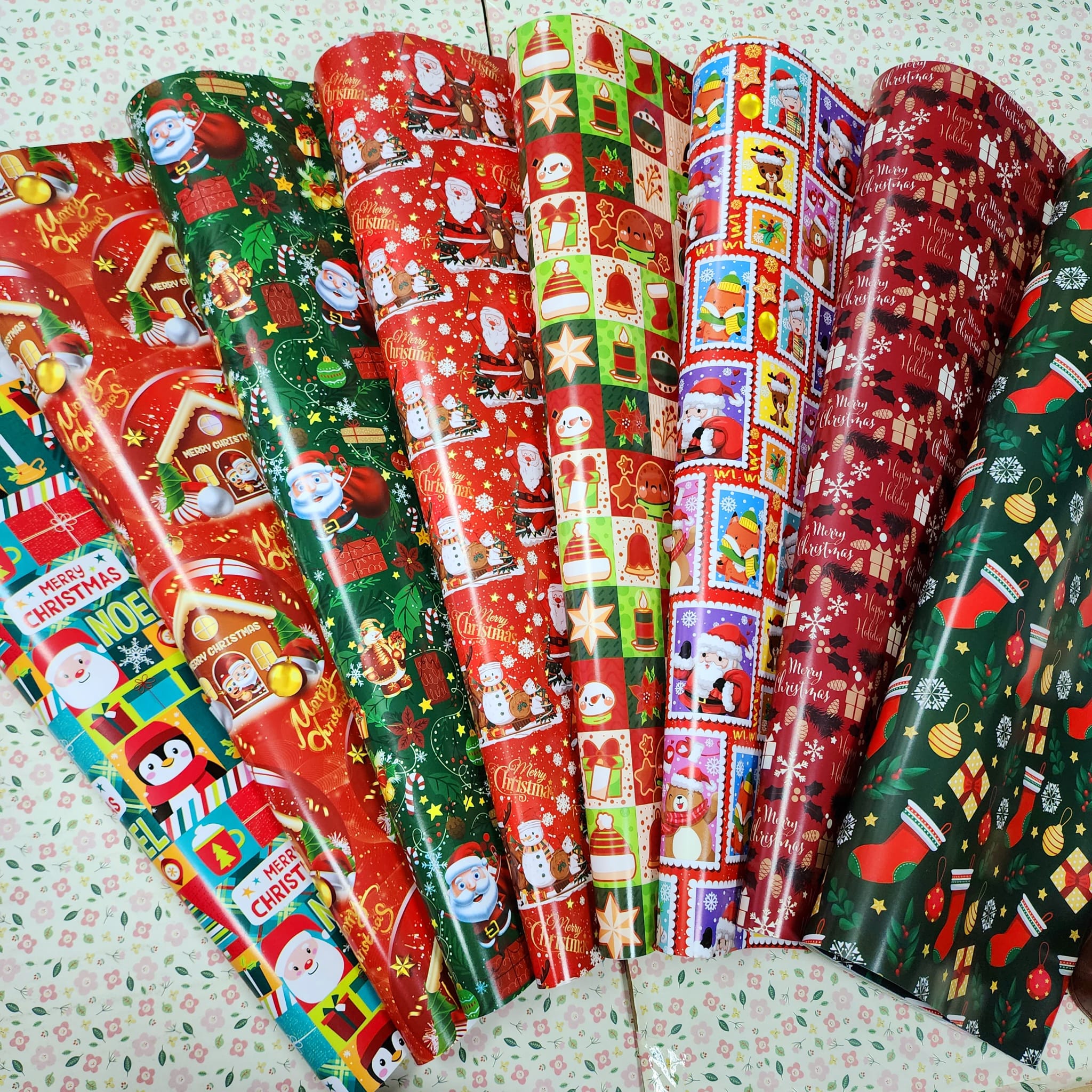 [5 Sheets Bundle] [WRP 20] Wrapping Paper | Gift Wrapper | Christmas ...