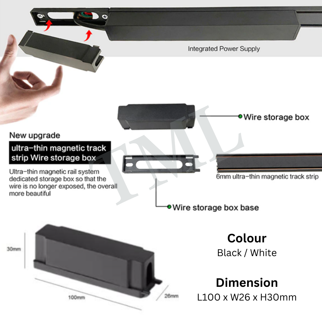 Ultra Slim Magnetic Track Light System 48V | Shopee Singapore