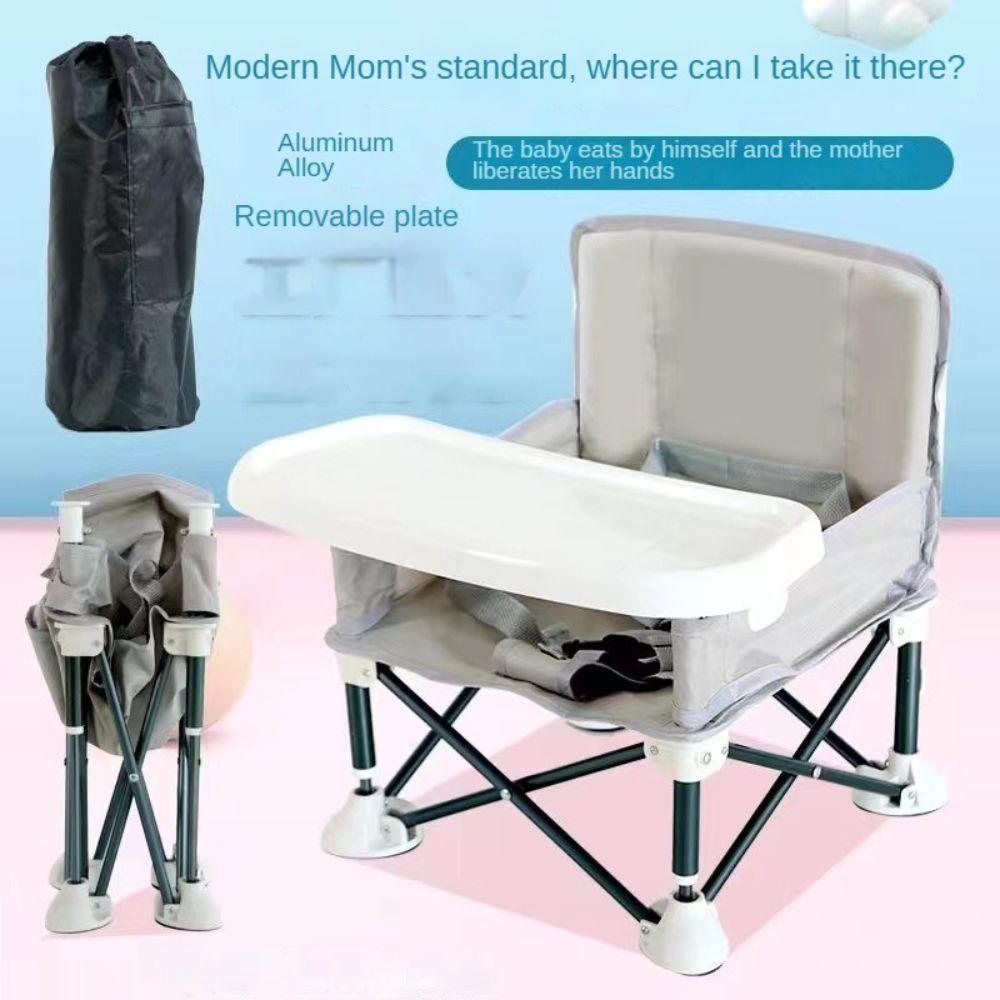 Foldable Portable Lightweight Kid Dining Chair Multi-functional Baby ...