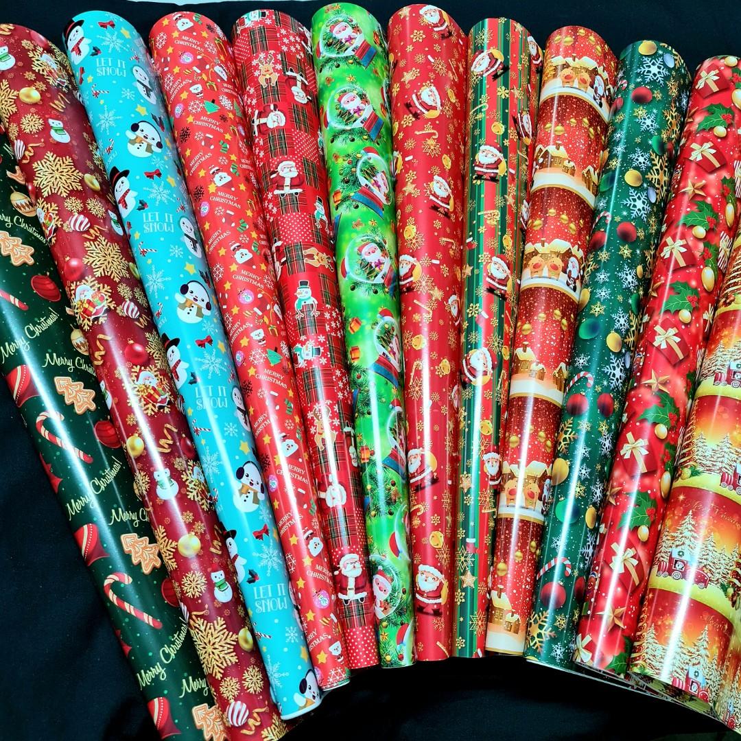 [5 Sheets Bundle] [WRP 12] Wrapping Paper | Gift Wrapper | Christmas ...