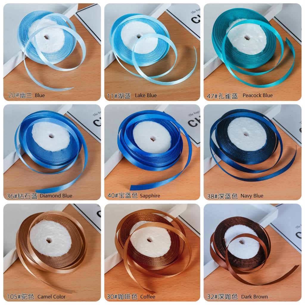 【SG Ready Stock】1cm Satin Ribbon / 2cm Blessing Ribbon Gift Packaging ...